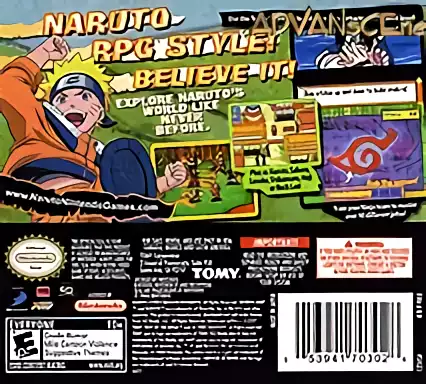 Image n° 2 - boxback : Naruto - Path of the Ninja